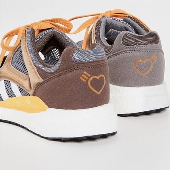 NWT Adidas Originals x Human Made EQT Racing HM Sneakers Shoes Brown - Size 10 main image 8